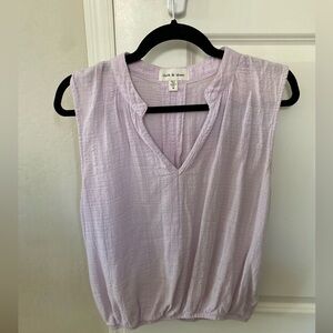 Cloth and stone lavender tank